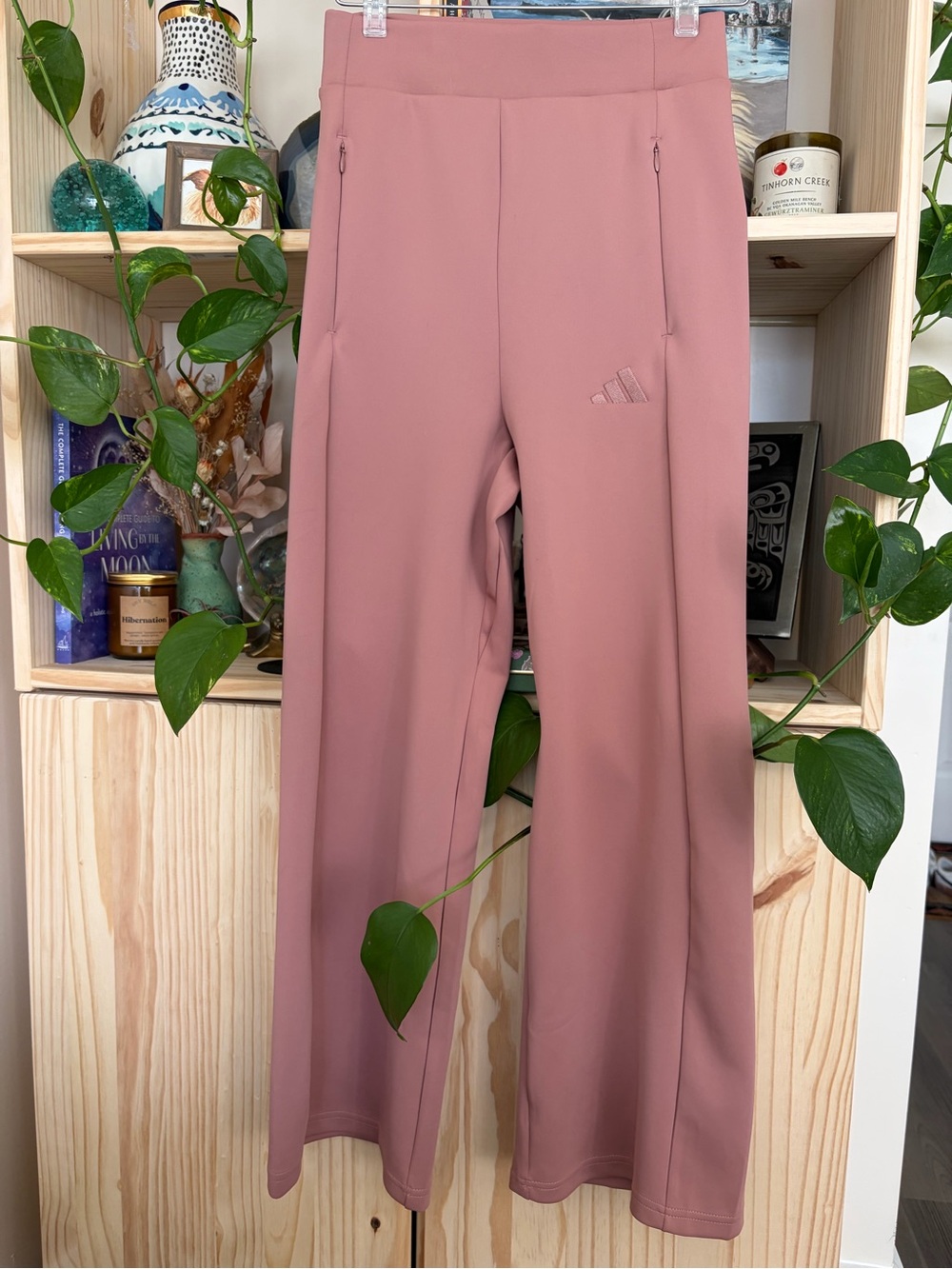 adidas Mauve Pink Active Flare Joggers